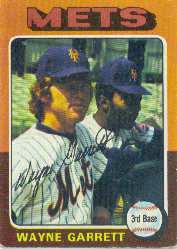 1975 Topps Baseball Cards      111     Wayne Garrett